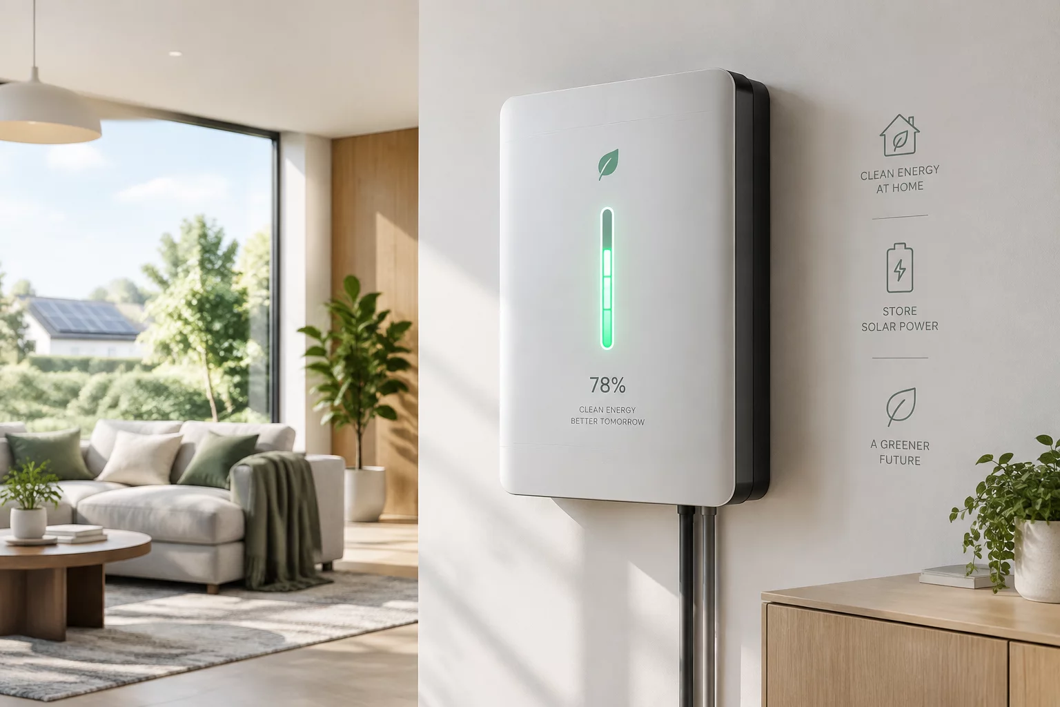 持続可能なエネルギー管理システムとスマート蓄電池